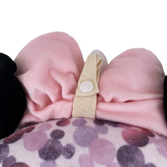 Disney Womens Pink Minnie Mouse U Shape Comfort Travel Neck Pillow One Size - Picture 6 of 12